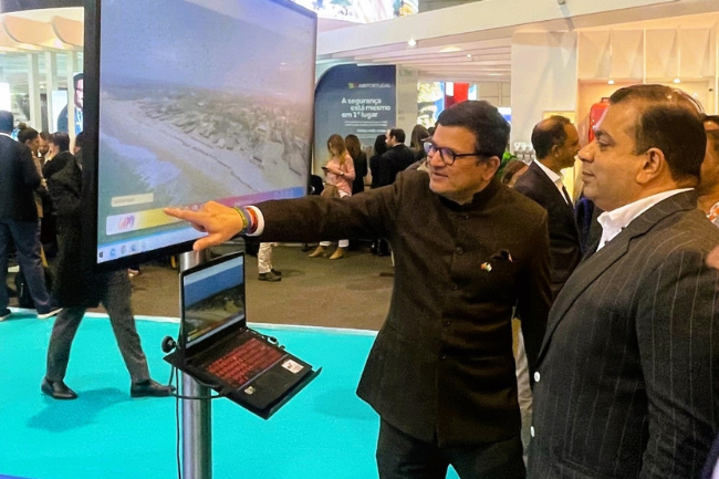 At Bolsa Turismo Lisboa, Portugal, the Minister of Tourism, Goa unveiled a 360-degree video interactive website